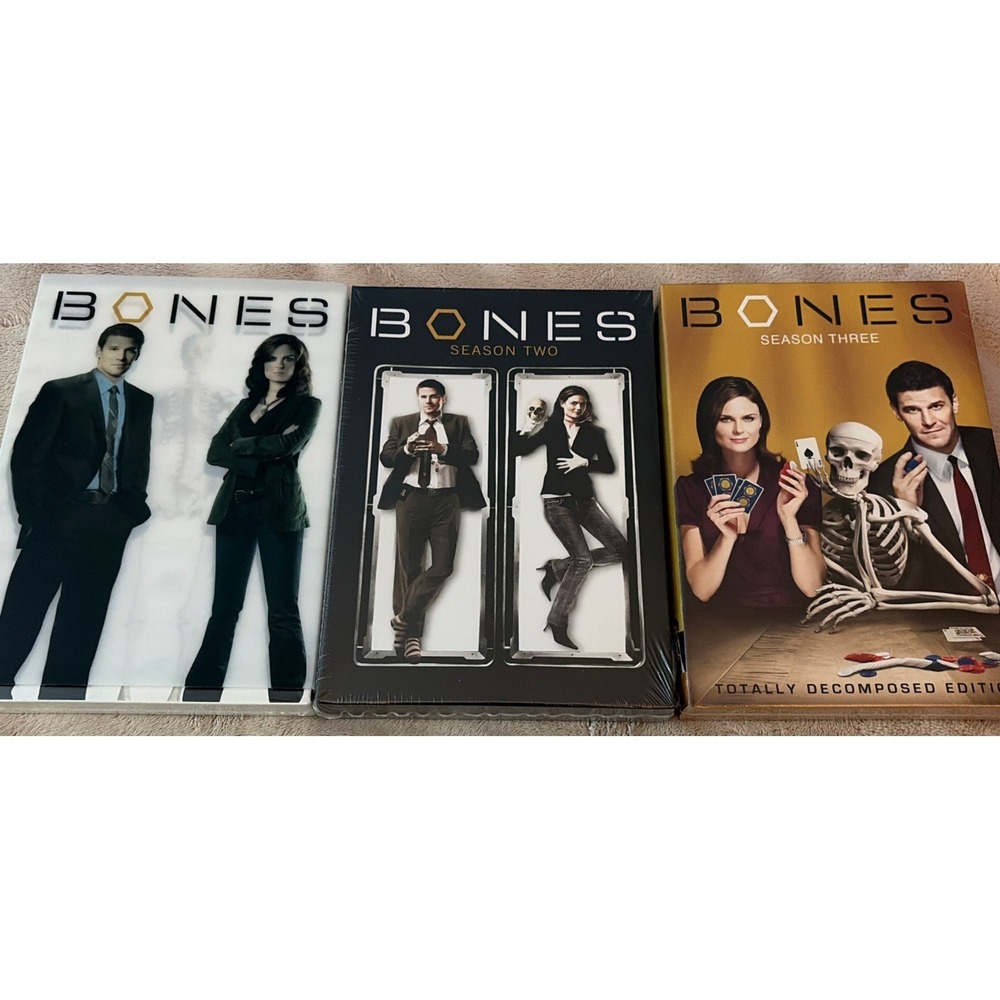 Bones‎ Seasons 1-3 New And Sealed